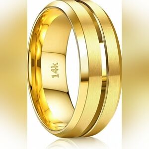 14K Gold Wedding Band